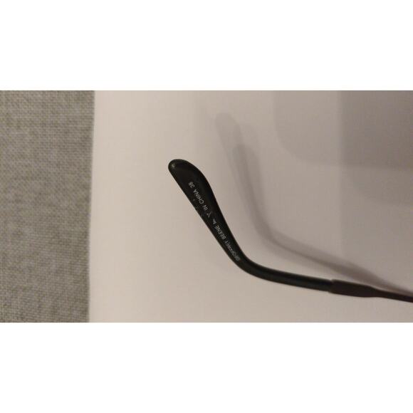 Geoffrey Beene Women's Sunglasses, Wire Frame, Brown Metal, Nose Protector - Picture 3 of 6